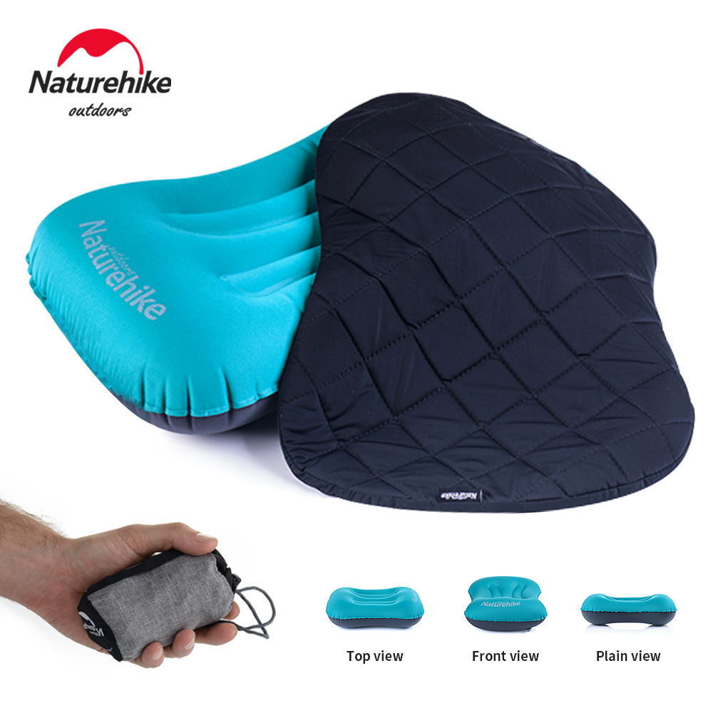 Travel Pillow Inflatable - Naturehike-almohadas inflables ultraligeras para acampar, asiento