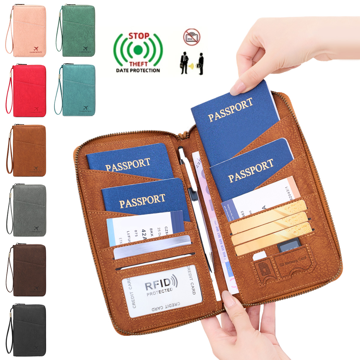 Travel Accessories Plane - ·Nueva funda para pasaporte de viaje