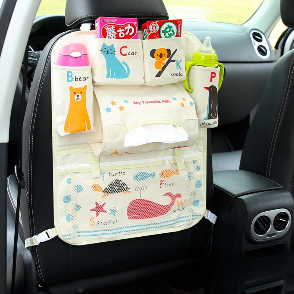 Car Seat Travel Bag - Organizadores de Asiento Trasero de Coche
