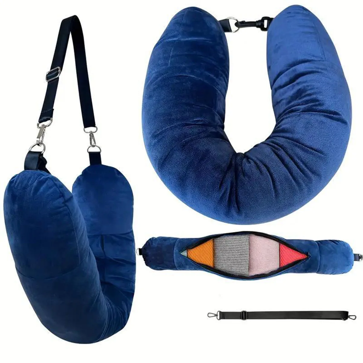 Almohada de Viaje en Forma de  - Travel Pillow Inflatable reseña y precio