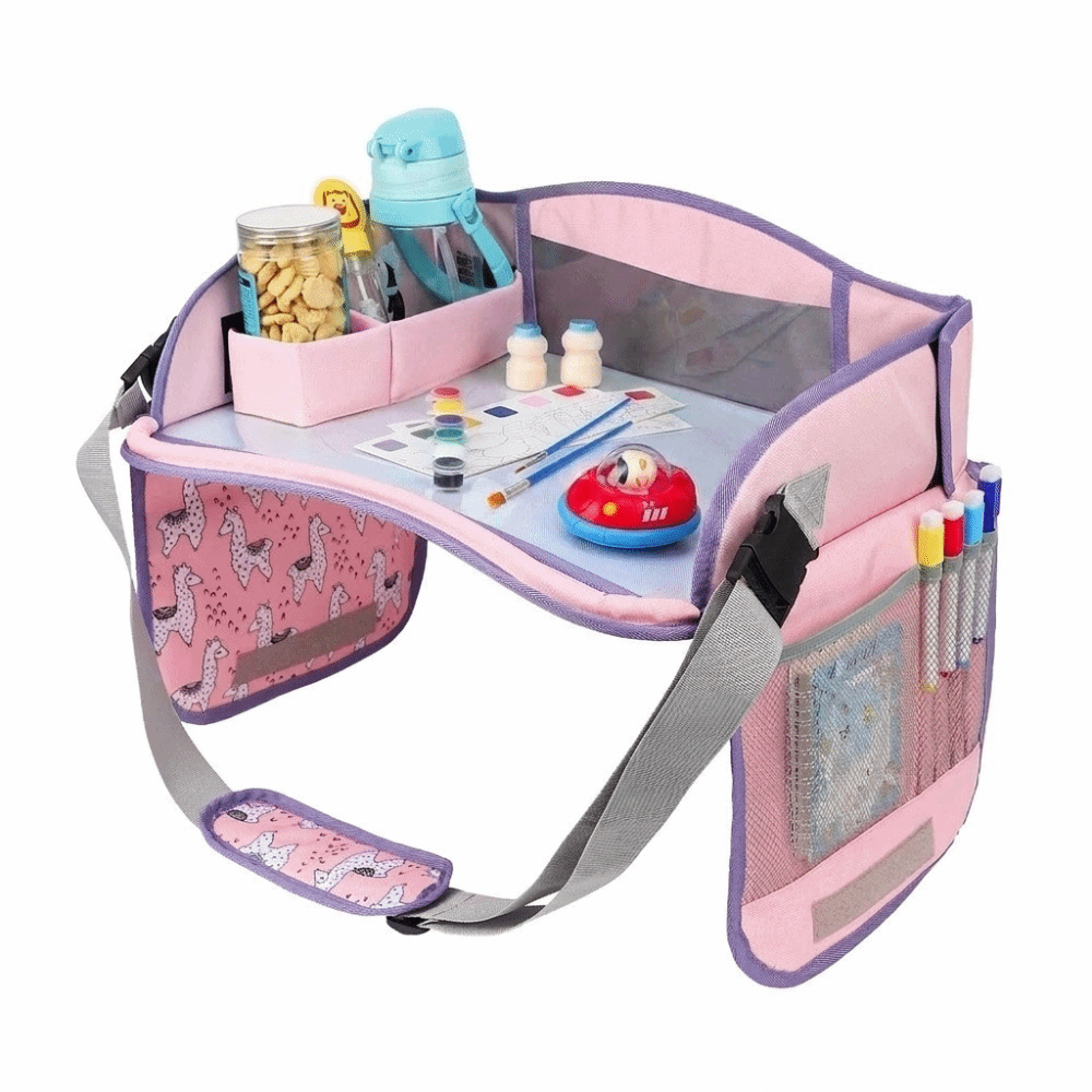 Bandeja de escritura portátil  - Car Seat Travel Bag reseña y precio