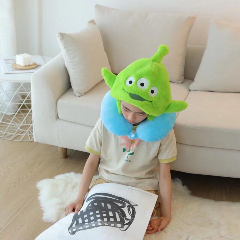 Almohada en forma de U con dis - Travel Pillow Inflatable reseña y precio
