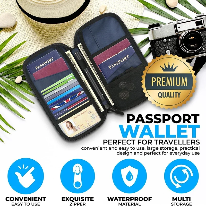 Funda ligera para pasaporte de - Travel Accessories Plane reseña y precio