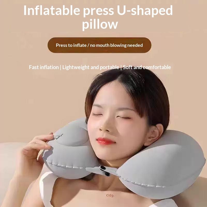 Almohada de Viaje Inflable Por - Travel Pillow Inflatable reseña y precio