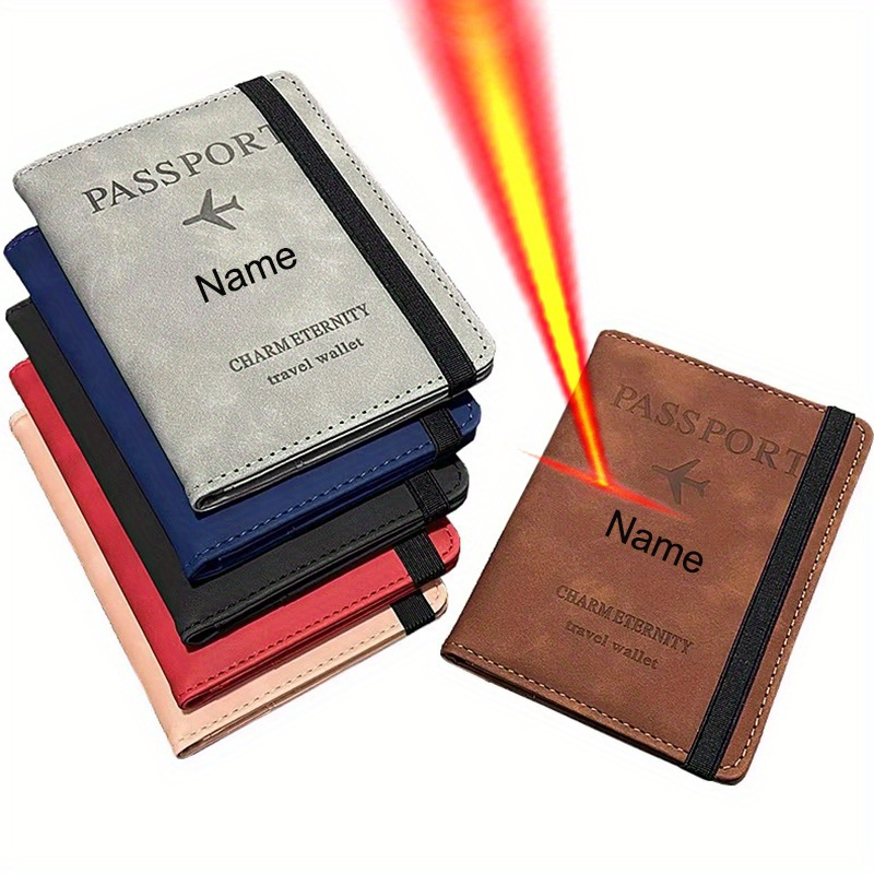 Porta Pasaporte con Nombre Per - Travel Accessories Gifts For Her reseña y precio