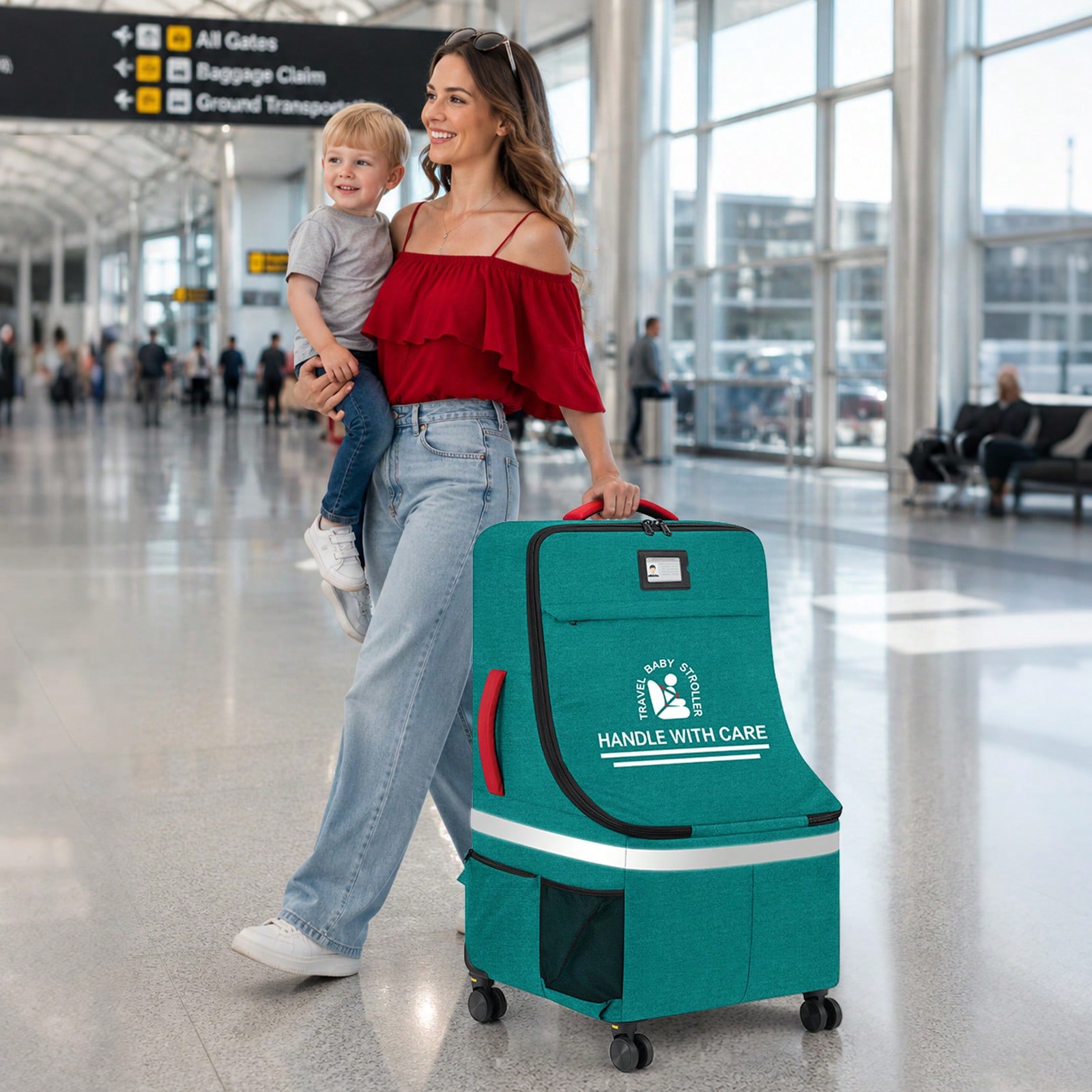 Bolsa de Viaje Acolchada para  - Car Seat Travel Bag reseña y precio