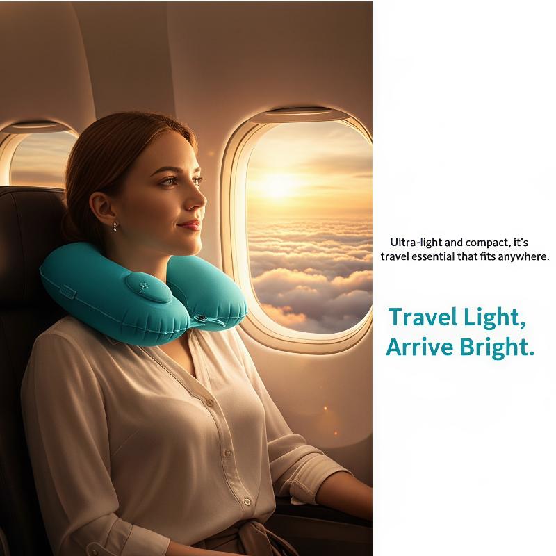 Almohada inflable para el cuel - Travel Pillow Inflatable reseña y precio