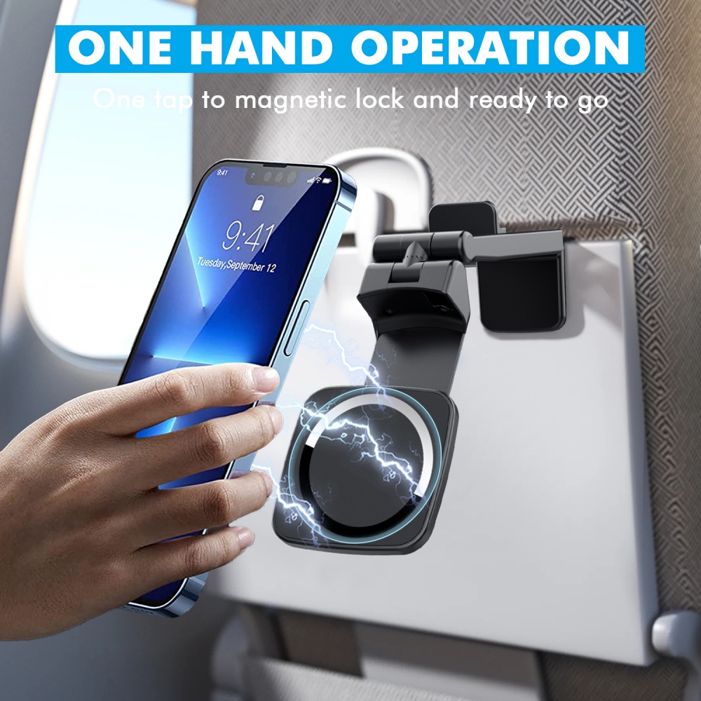 Soporte Magnético Plegable par - Phone Holder Airplane reseña y precio
